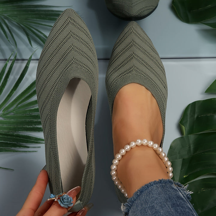 Comfortable Women's Slip-On Ballet Shoes