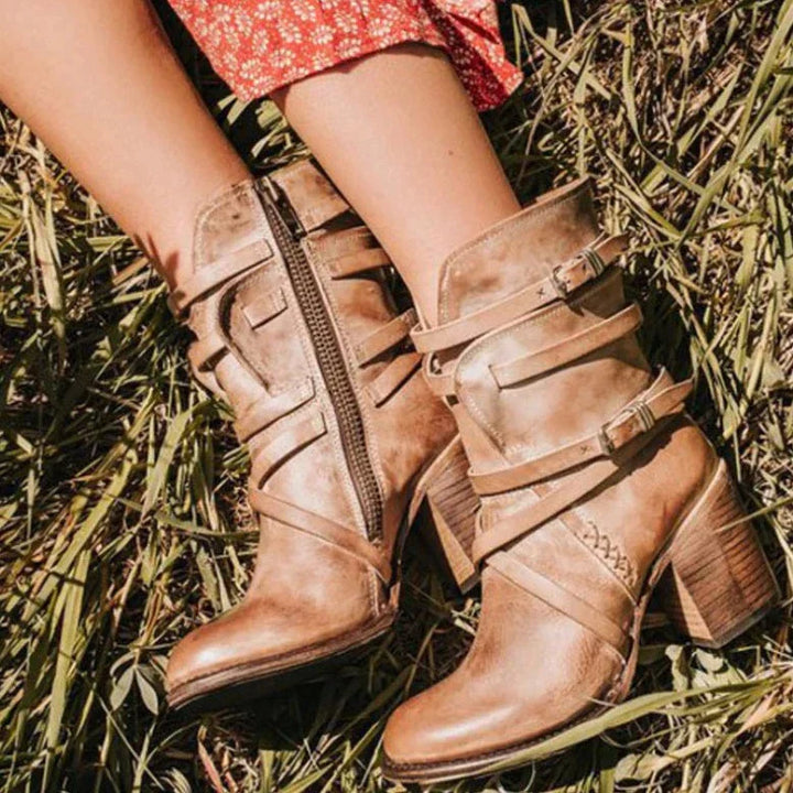 Retro-Style Women's Boots