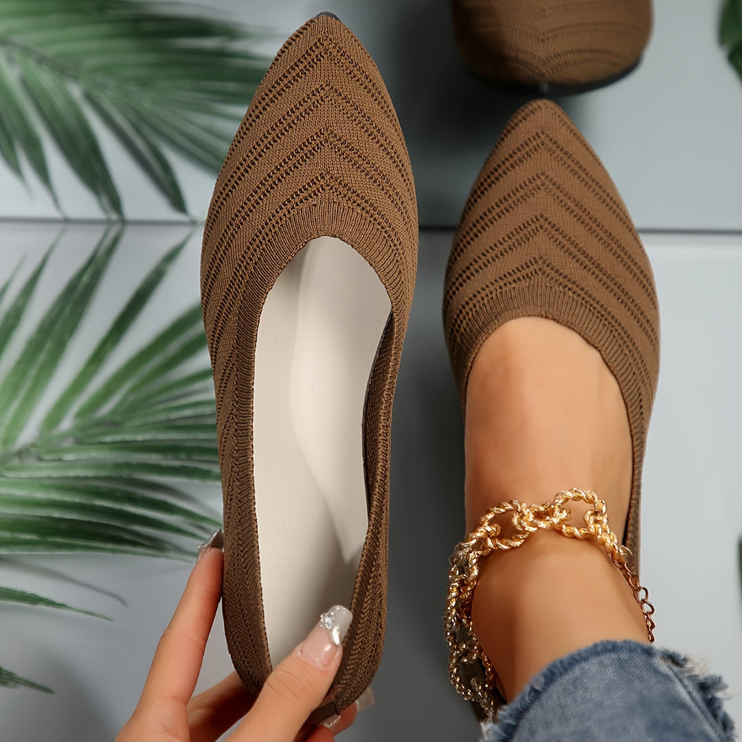 Comfortable Women's Slip-On Ballet Shoes