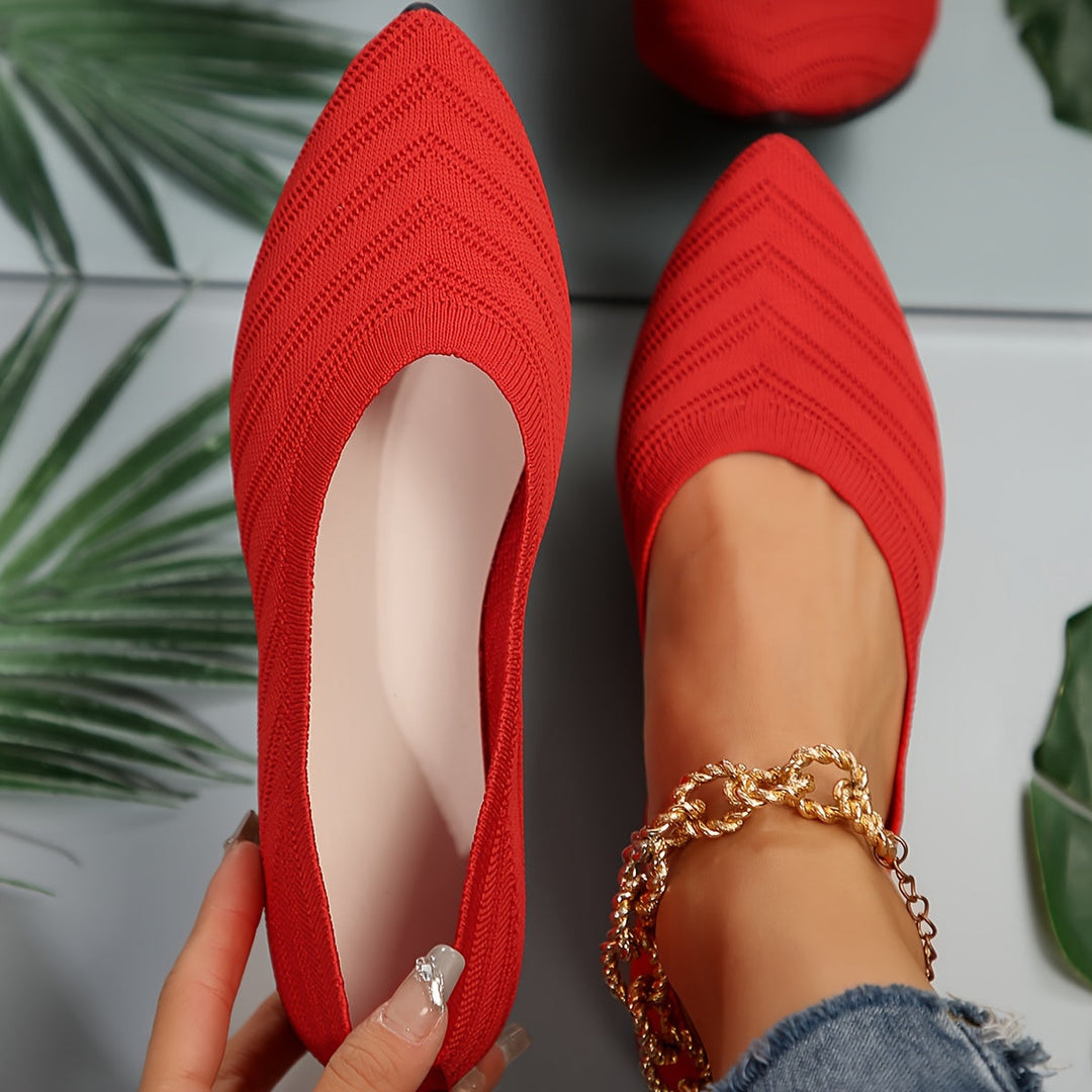 Comfortable Women's Slip-On Ballet Shoes